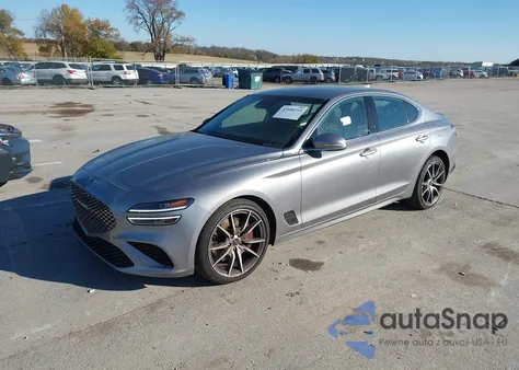 2025 Genesis G70 2.5T Rwd из США, поврежденный, VIN KMTG34SC3SU157507